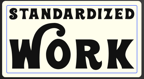 Standardized work