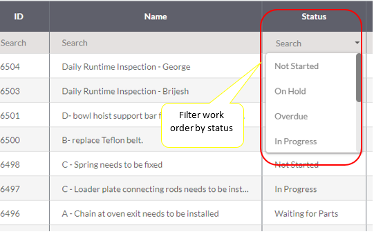maintenance metrics